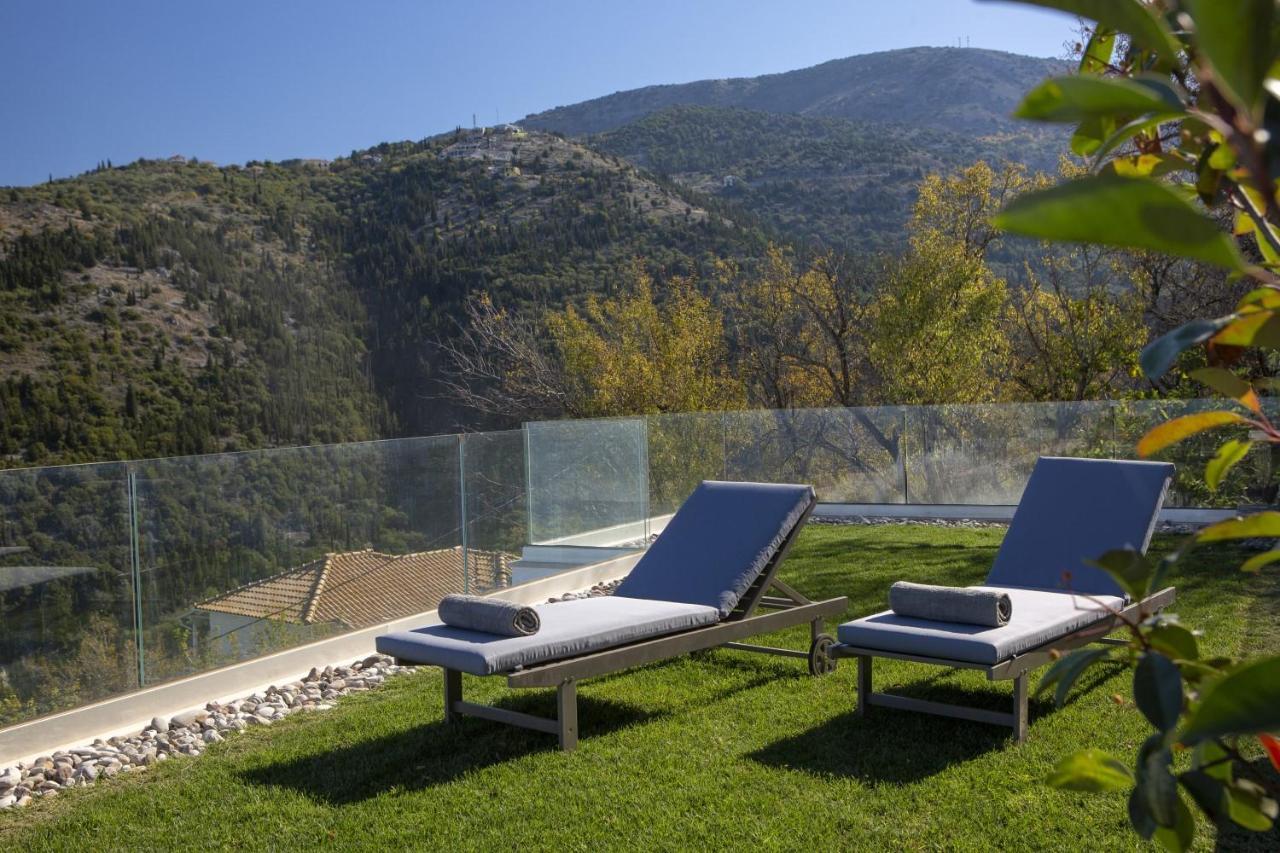 Inorato - Luxury Villa With Private Swimming Pool Kalamitsi  Bagian luar foto