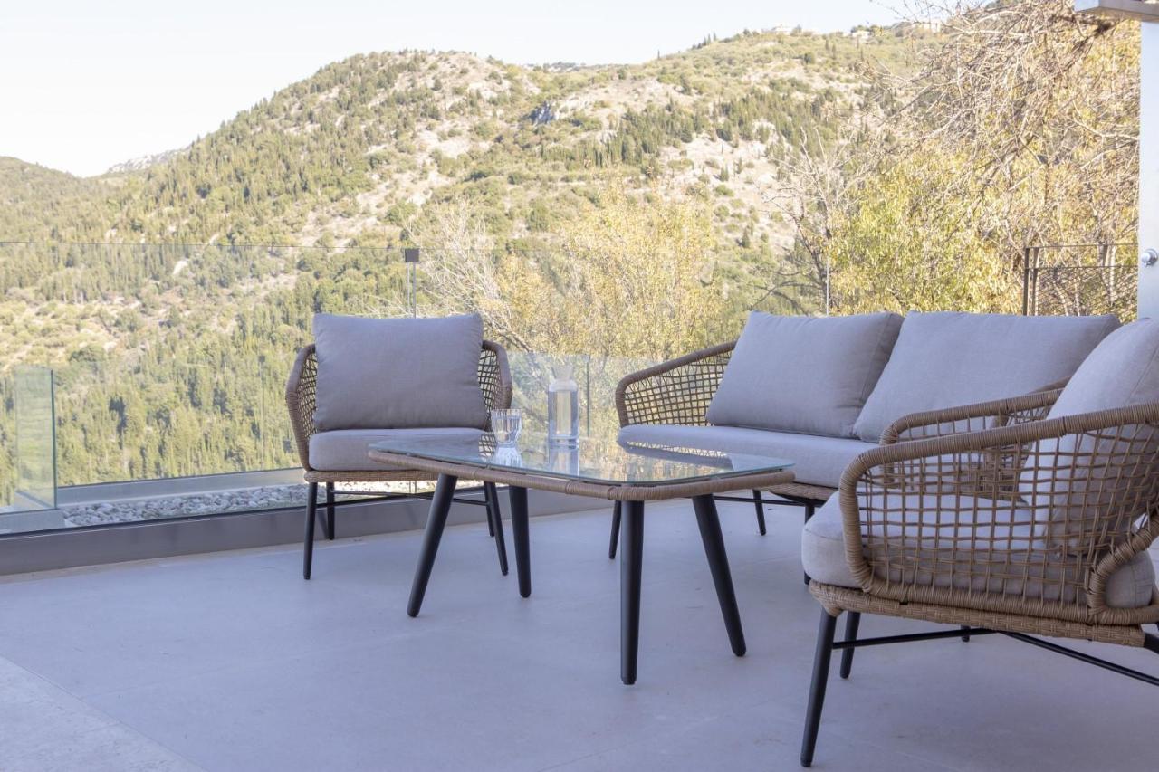 Inorato - Luxury Villa With Private Swimming Pool Kalamitsi  Bagian luar foto