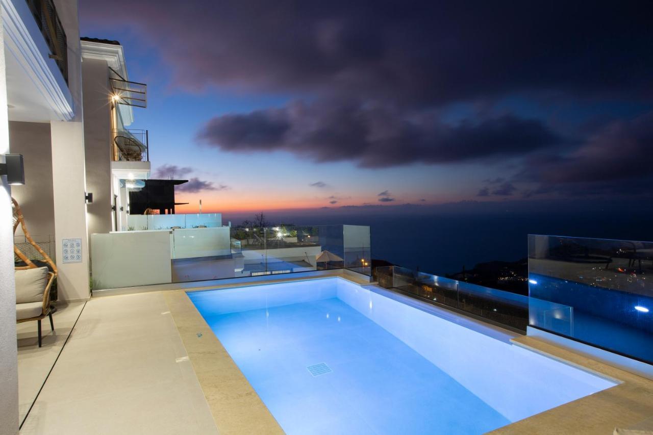 Inorato - Luxury Villa With Private Swimming Pool Kalamitsi  Bagian luar foto