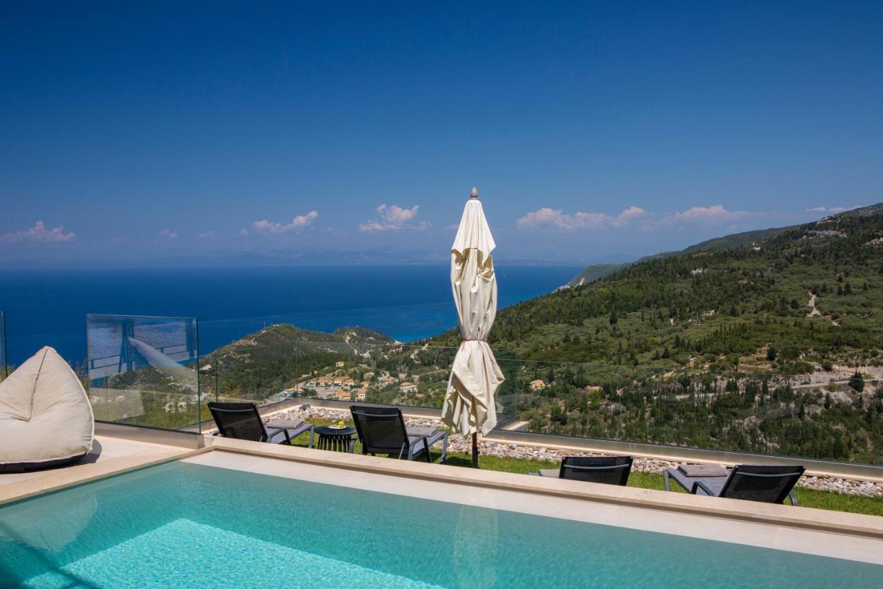 Inorato - Luxury Villa With Private Swimming Pool Kalamitsi  Bagian luar foto